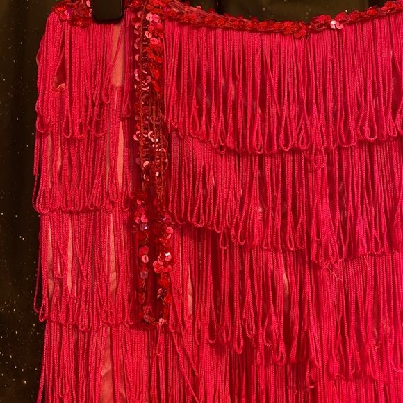 COPY - Hot Pink Flapper dress - Picture 2 of 4
